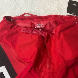 Fox Racing Pants Red size 32 Levn pants NWT